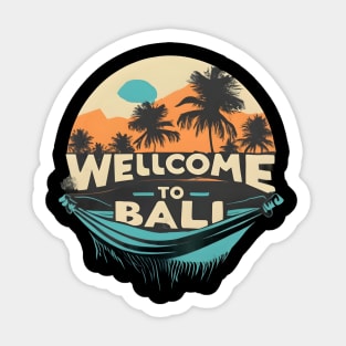 Welcome To Bali Sticker